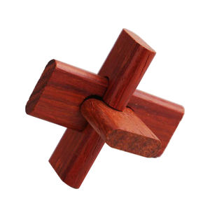 สมอง Teasers ปริศนาไม้ชุด 3D เกมสมองปลดล็อคปริศนาที่เชื่อมต่อกัน <span class=keywords><strong>IQ</strong></span> ทดสอบของเล่นสําหรับเด็กผู้ใหญ่ - Product Image 3