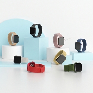 สายนาฬิกาข้อมือสแตนเลสสตีลแบบตาข่ายแม่เหล็ก Milanese หรูหรา ขนาด 49 มม. สำหรับ <span class=keywords><strong>Apple</strong></span> <span class=keywords><strong>Watch</strong></span> Ultra 3 2 Series 11 10 9 สำหรับผู้หญิง - Product Image 2