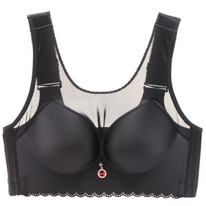 เสื้อชั้นในขนาดใหญ่ของผู้หญิง,บราไร้รอยต่อผ้าลูกไม้สุดเซ็กซี่ระบายอากาศได้ดีคอตตอนขนาดใหญ่พิเศษ - Product Image 3