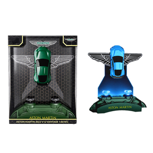 Nouvelle voiture RC <span class=keywords><strong>Aston</strong></span> <span class=keywords><strong>Martin</strong></span> autorisée à l'échelle 1/60, 4 canaux, 2,4 GHz, micro, avec éclairage, haute vitesse, pour course et exposition intérieure, pour enfants - Product Image 1