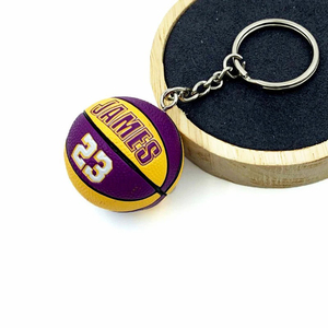 Di alta qualità 3D basket portachiavi squadra di basket Souvenir portachiavi giocattoli - Product Image 2