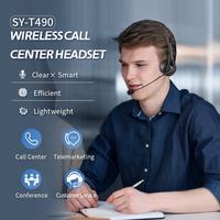Casque d'ordinateur de centre d'appels filaire réglable par canal casque de jeu casque USB avec microphone antibruit