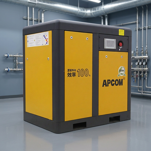 APCOM 11KW 15HP Rotary Screw <b>Air</b> Compressor Factory Direct Heavy Duty Energy Saving Industrial Compressor - Product Image 1