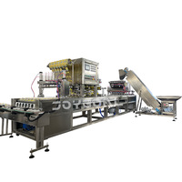 Machine d'emballage entièrement automatique pour le remplissage et la scellage des glaçons pour les aliments et les boissons avec garantie d'un an, ligne de production de gobelets à glace