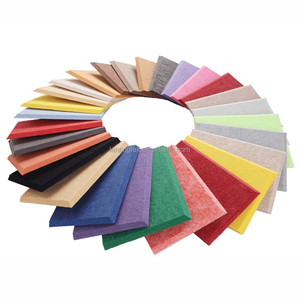 Panel Acústico <span class=keywords><strong>Decorativo</strong></span> Ecológico a Prueba de Polvo, Panel Absorbente de Sonido de Fibra de Poliéster PET, Panel de <span class=keywords><strong>Pared</strong></span>, Aislamiento Acústico para Oficina - Product Image 4