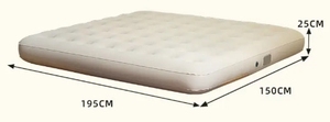 Foldable Automatic 3 Size Flocking Camping Self Inflating <strong>Sofa</strong> Airbed Inflatable Mattress <strong>Air</strong> <strong>Bed</strong> With Electric Built In Pump - Product Image 2