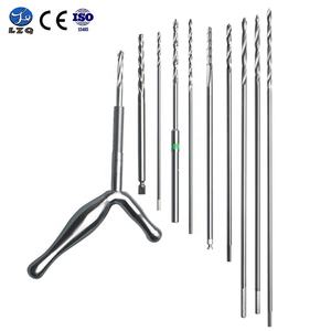 Broca canulada de acoplamiento rápido eléctrico para operaciones de trauma, de acero inoxidable, extra larga, tipo AO - Product Image 5