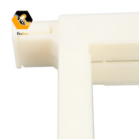 Cadre en plastique réutilisable pour abeilles, accessoire peu profond pour apiculteur, vente en gros, 50 m