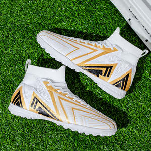 Chaussures de football professionnelles pour adultes, antidérapantes, tendance, doublure en tissu de coton, chaussures de football d'entraînement pour étudiants - Product Image 2