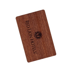Carte RFID NFC en bois de bambou étanche pour le <span class=keywords><strong>contrôle</strong></span> d'accès aux cartes de visite de médias sociaux - Product Image 1
