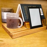 Heißer Verkauf Holz kleines Bücherregal Multi Angle Tablet Stand Triangle Buchhalter