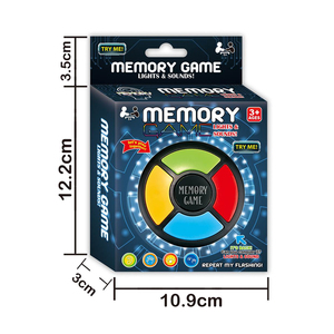 <span class=keywords><strong>Jeu</strong></span> de mémoire lumineux Mémorisation des couleurs Jouets électroniques de poche Jeux classiques pour enfants Jouets de mémoire - Product Image 4