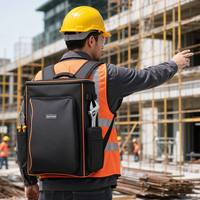 Sac à dos professionnel Oxford pour casque avec compartiment dédié pour casque, pour pompiers et ouvriers du bâtiment