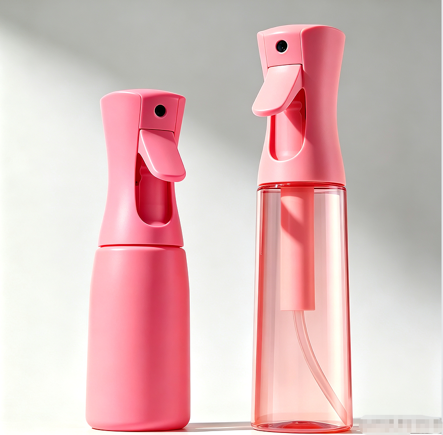 Mist Draw 300ml Press Continuous Spray Bottle Custom Color Logo Dispenser Bottle ...