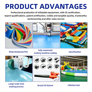 <span class=keywords><strong>Parc</strong></span> aquatique gonflable commercial sur le thème de l'espace, grand château flottant extérieur pour enfants et adultes - Product Image 5