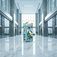 Nouvelle machine distributrice automatique sans personnel de la marque Wzl pour centre commercial, prise européenne, capacité >10L, écran tactile, paiement par carte de crédit et pièces, UVend