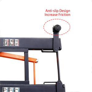 Ciseaux élévateurs portables économiques à position intermédiaire, certifiés CE, 1,2 m, pour atelier - Product Image 5