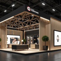 Stand d'exposition modulaire personnalisé MEGA Modern Fashion Pop Up Store pour événements et expositions