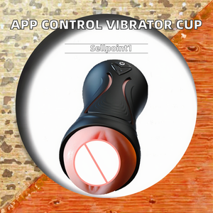 Seappiness APP Control Silicone Man Penis Stimulation Vibrating Lifelike Mouth Pussy Tight Wrapped Artificial <strong>Masturbation</strong> - Product Image 2