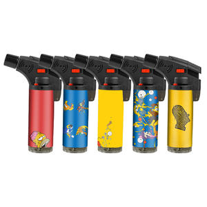 2023 Hot Sale Custom Logos Windproof Eco-Friendly Portable <b>Torch</b> Lighter Making Machine for Business Gifts & Wholesales - Product Image 6