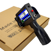 Impresora de Inyección de Tinta Portátil de Mano, Mini, de 12.7 mm, Secado Rápido, Pantalla Táctil de 4.3 Pulgadas, 7.4 V, en Oferta