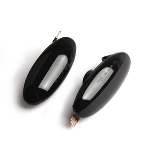 ไฟเลี้ยวข้างแบบไดนามิก LED 2 ชิ้น ADT เลนส์รมดำ สีเหลืองอำพัน ไฟเลี้ยวข้าง LED - Product Image 2