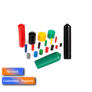 मेयोगेट कस्टम सिलिकॉन रबर कवर रबर कैप विशेष आकार के मोल्डिंग भाग बहु विनिर्देश नरम टोपी काले रंग 20-90 - Product Image 3