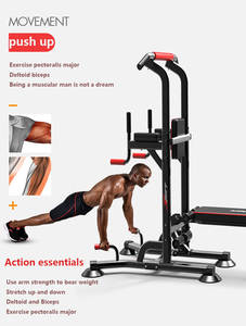Tháp điện đa chức năng kéo lên thanh cho nhà phòng tập thể dục Workout Dip trạm - Product Image 6