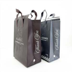 Sac isotherme jetable en tissu non tissé avec isolation en feuille d'aluminium pour boissons et aliments à emporter – Grande Vente - Product Image 2