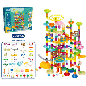 2024 meilleurs jouets éducatifs blocs de construction de boule orbitale de haute précision 150 pièces ensembles de blocs de construction en marbre - Product Image 2