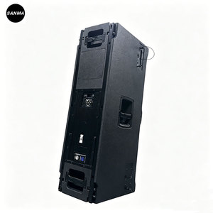 TTL 6-A Active Three-way Line Array Module Dual 12 Inch Indoor Outdoor Theater Stadium <b>Sound</b> System Powered Column Speakers - Product Image 5