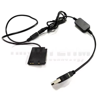 Câble d'alimentation USB pour batterie factice EP-62G EP62G NP-BJ1 NPBJ1 BJ1 EL19 EN-EL19 pour appareil photo Sony DSC-RX0