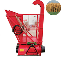 Nouvelle machine de récolte de maïs ensilé montée sur tracteur agricole, moissonneuse-batteuse automatique pour le recyclage de la paille et des fourrages, pour le maïs et le blé