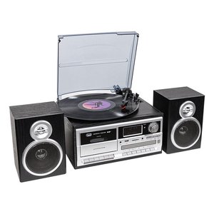 Tourne-disque Giradischi TT 1072 DAB noir avec matériau MDF pour système mini 2.0 canaux - 0T107200 - Product Image 3
