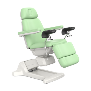 Sillón de Masaje Eléctrico para Tatuajes Otto-342FC, Cómoda Cama de Belleza Moderna con 4 <span class=keywords><strong>Motores</strong></span> Ajustables para Salón, Gimnasio, Dormitorio, Sala de Estar - Product Image 1