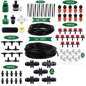 Sistema de microirrigación con kit de aspersores de goteo de plástico de 1/2 pulgada para riego de jardines y paisajismo - Product Image 4
