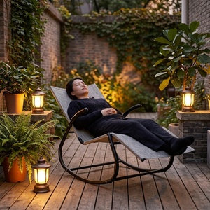 relaxe et paresseuse très prisée, <span class=keywords><strong>transat</strong></span>, chaises longues d’extérieur, <span class=keywords><strong>transat</strong></span> <span class=keywords><strong>de</strong></span> plein air pour <span class=keywords><strong>terrasse</strong></span>, fauteuil lounge - Product Image 3