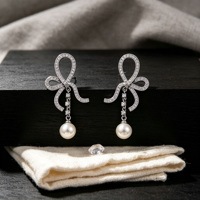 Boucles d'oreilles de luxe pour femmes, boucles d'oreilles en argent 925, boucles d'oreilles créoles tendance avec zircon cubique étincelant, boucles d'oreilles en gros