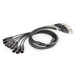 Cáp Rắn Âm Thanh Đa Lõi Xlr Đực 4/6/8CH Chuyên Nghiệp Từ Nhà Máy OEM Đến 6.35Mm Cáp Serpentine - Product Image 2