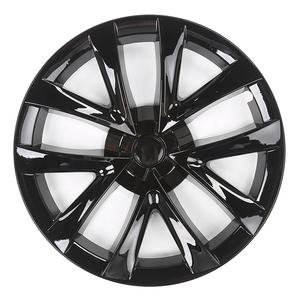 Protector de Cubierta de Rueda de 18 Pulgadas, Paquete de 4, Cubiertas de Rueda Cromadas para Modelo 3, Cubierta Protectora de Rueda - Product Image 1