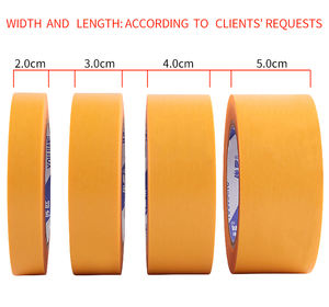 UJANG Ruban de masquage automobile Résistant aux hautes températures 150 degrés Papier Washi Ruban de masquage pour peinture automobile - Product Image 6