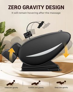 Zero-Gravity Ganzkörper-Massagesessel mit Wärmetherapie, Bluetooth-Lautsprecher, Luftkompression, Fußroller und Touchscreen - Product Image 6