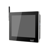 Système de point de vente de bureau tactile capacitif LICON WLL-A6D 8 pouces pour restaurants, avec commande et paiement Windows, Intel I3, 1024x768