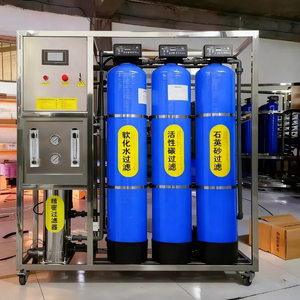 Planta de Máquina de Tratamiento de Agua Purificada por Ósmosis Inversa para Desalinización de Agua Salada a Agua Potable con Componentes Principales PLC - Product Image 6