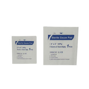 Accesorios para Botiquín de Primeros Auxilios de Fábrica: Almohadillas de Gasa Estériles Suaves para Heridas de 5/7.5cm, Gasa Comprimida de 2/3 Pulgadas - Product Image 1