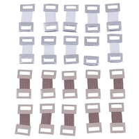 Attaches élastiques de type papillon remplaçables pour bandages, clips en tissu extensible, fermoirs métalliques pour consommables médicaux