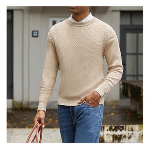Suéteres europeos y americanos de invierno para hombres Otoño e invierno Nueva moda Tops de punto Suéteres de negocios de moda para hombres - Product Image 2