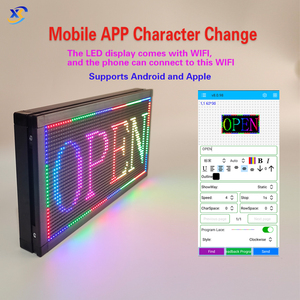 Bas prix nouveau produit écran d'affichage LED couleur prise USB 5V Modification de police de téléphone portable petit écran électronique - Product Image 4