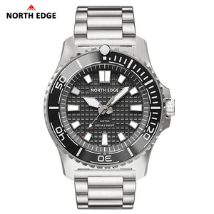 Reloj Inteligente North Edge ABYSS, Resistente al Agua 200m, Esfera Redonda, Deportivo, para Exteriores, con Energía Solar, Estilo Buceo, para Hombre - Product Image 2
