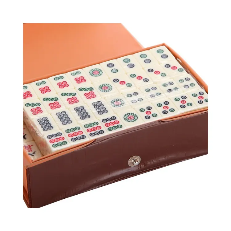Bestseller Mahjong Set, Mahjong Game Set, traditioneller Tisch American Games Board Mahjongg Jong